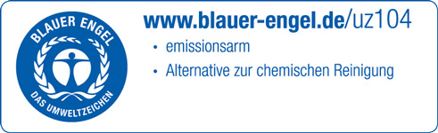 Umweltzeichen "Blauer Engel" uz104